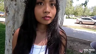 Real Teens - Chesty Asian Luna Mills Does Her Prime Porn Actresses